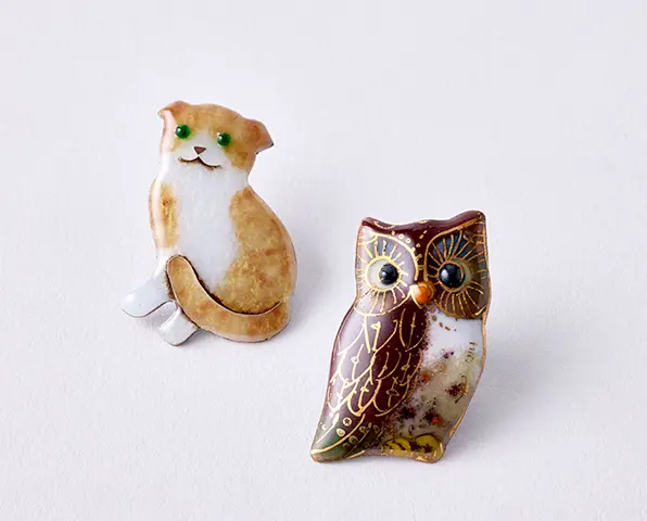 Artist-designed Brooches